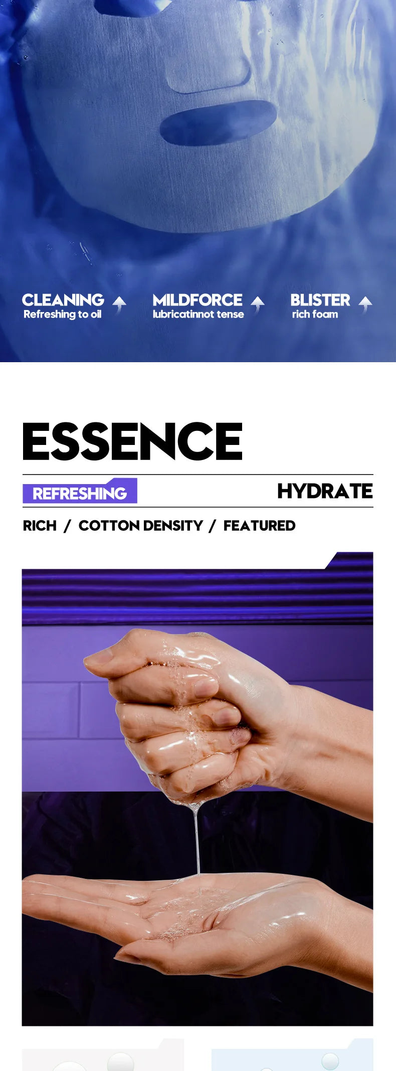 SADOER – Masque Visage pour Hommes, Hydratation intense • Anti-âge.