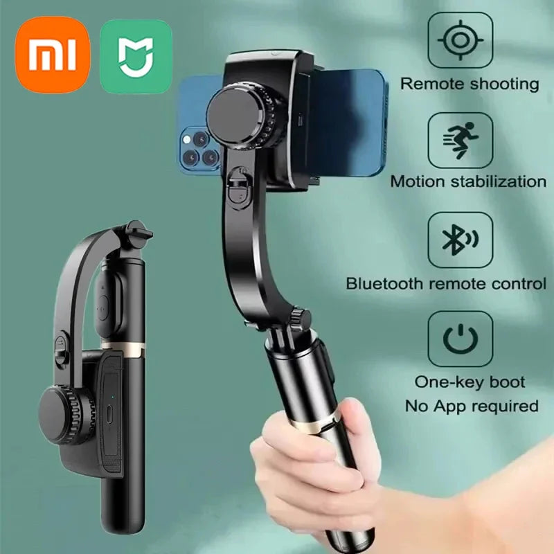 Xiaomi Mijia Selfie Stick 1045mm sans fil Bluetooth LED Fill Light Trépied étendu avec obturateur à distance pour téléphone portable Android IOS