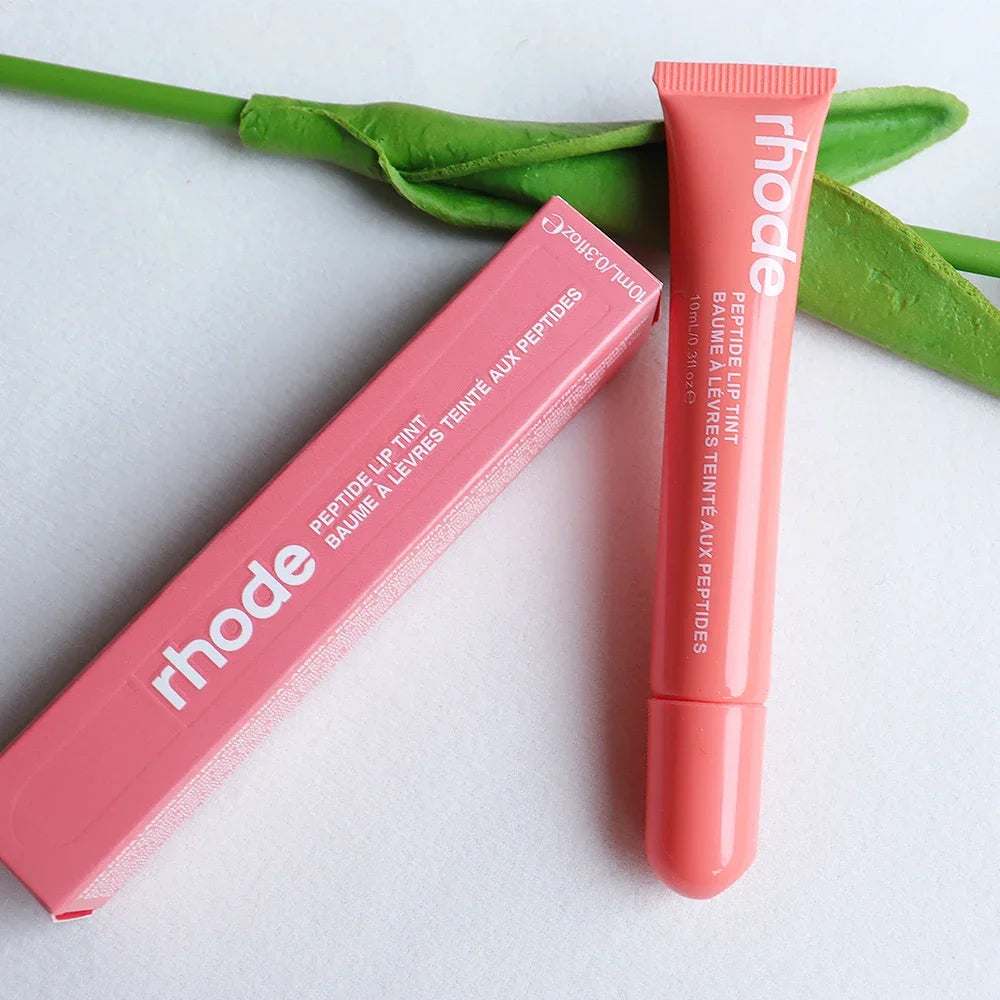 Rhode Peppermint Essence Lipstick Phone Case for IPhone 15 14 13 Pro Max Long Moisturizing Nourishing Silicone Cover Wholesale