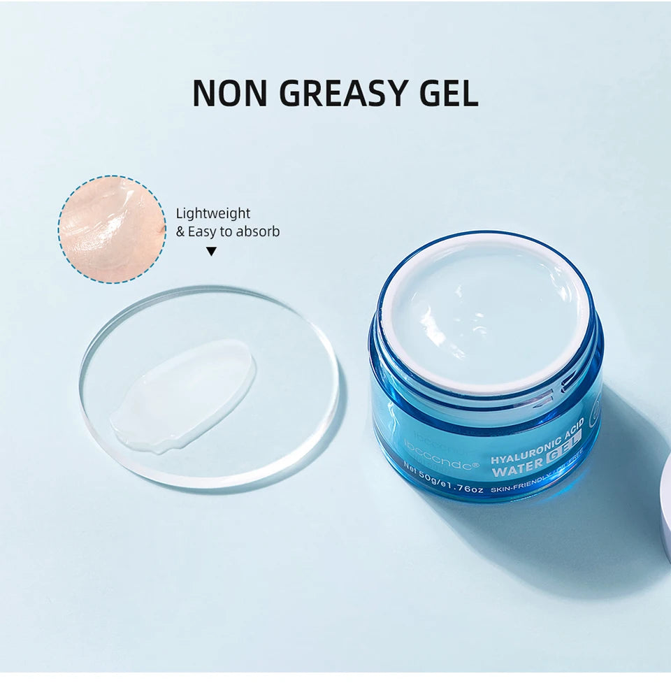 Crème en gel à l'acide hyaluronique Hydratant pour le visage hydratant pour hydrater et lisser la peau extra-sèche Nourrir améliorer le grains de peau