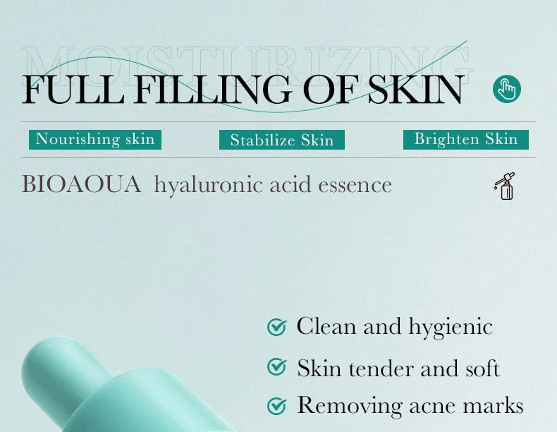 BIOAQUA – Sérum Visage Concentré à la Vitamine C, Rétinol & Acide Hyaluronique, Essence Anti-Âge Éclaircissante.