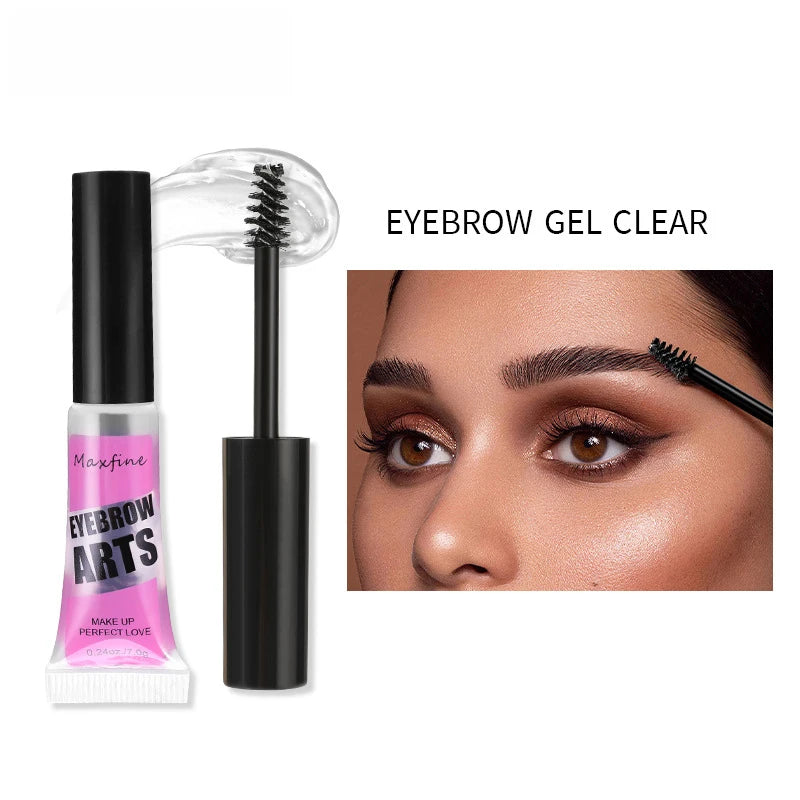 Gel à sourcils Long-durée Sourcils fixes Imperméable à séchage rapide Gel à sourcils transparent Maquillage pour les yeux