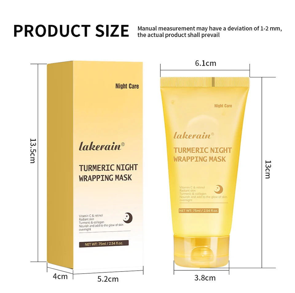 Masque de Nuit au Collagène – Crème Hydratante & Raffermissante