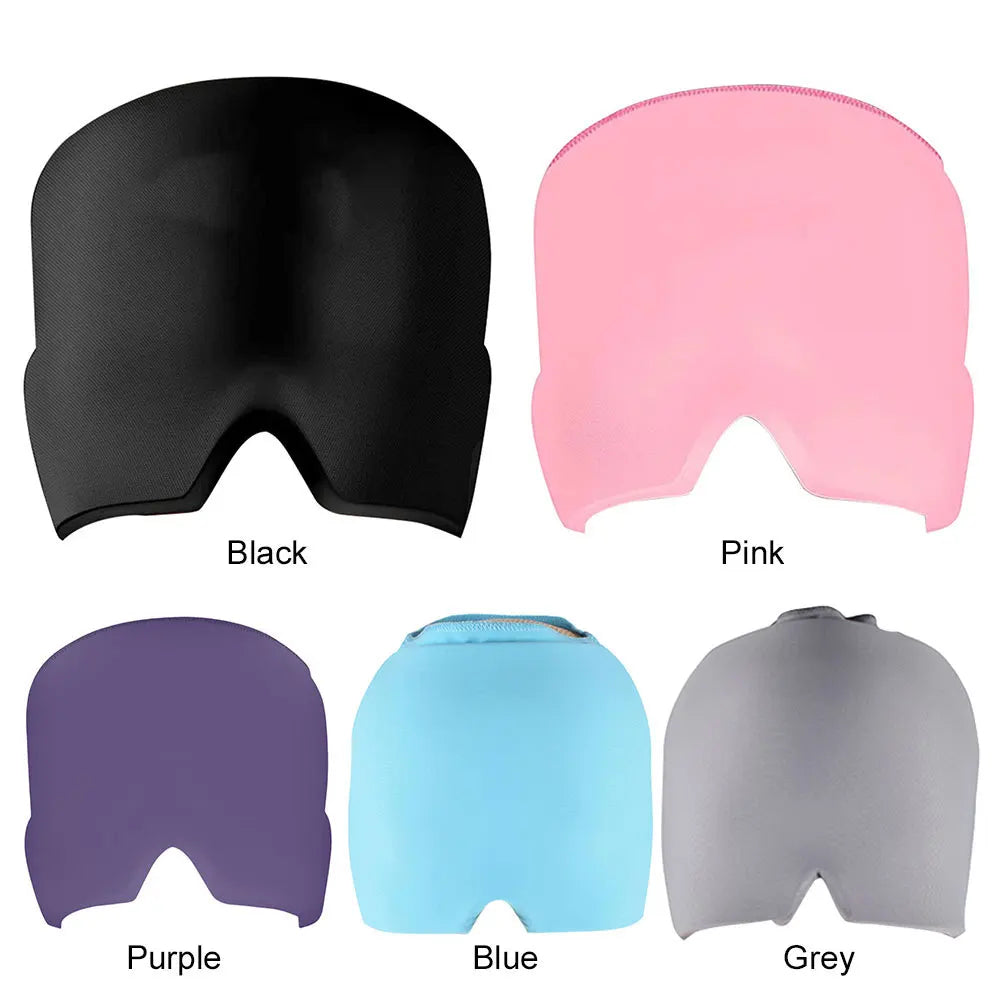 Masque Thérapeutique Réutilisable – Soulagement des Migraines à Froid ou à Chaud