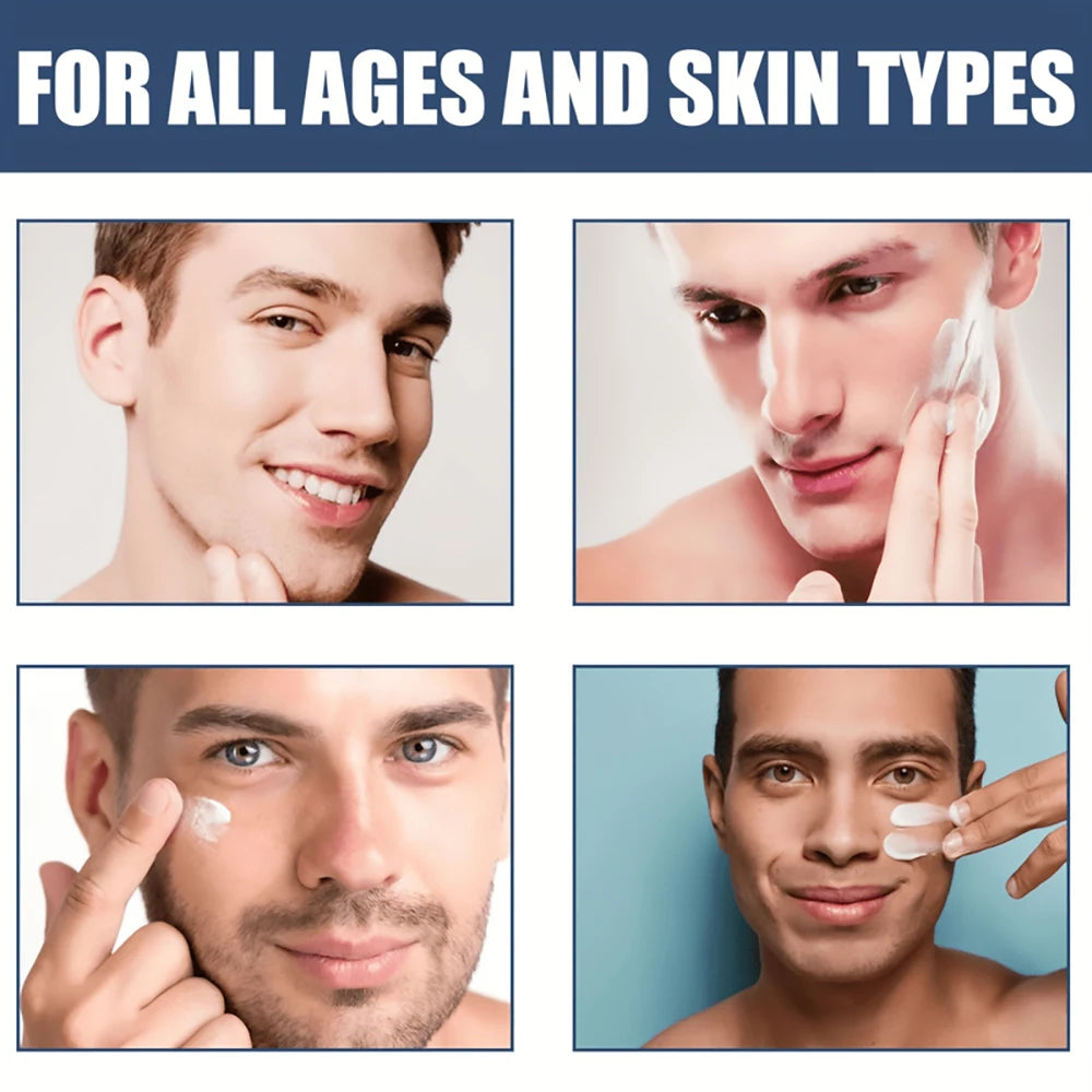Crème Hydratante Collagène pour Hommes – Avec Rétinol & Vitamines