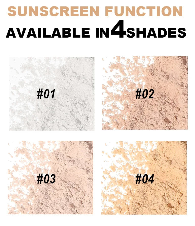 Fit Colors Concealer Smoothing Powder Poudre de maquillage imperméable et résistant