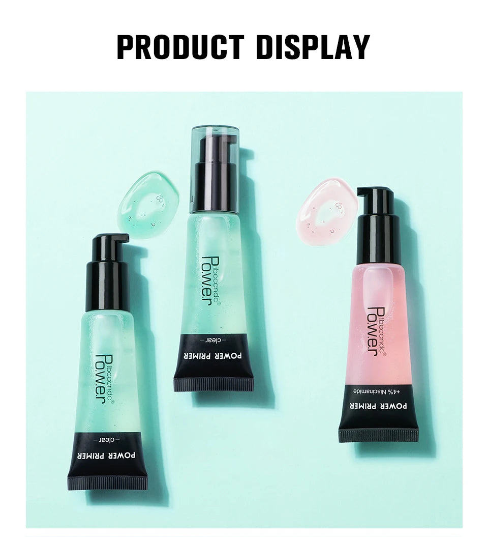 Power Grip Highly Moisturizing Makeup Base Isolation, maquillage naturel incolore