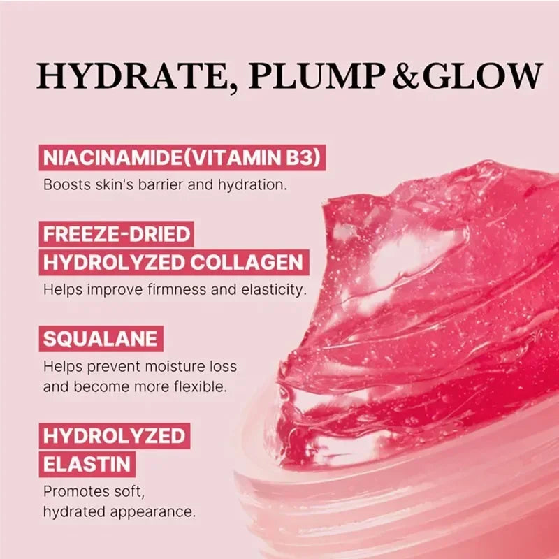 Masque Sakura - Crème Jelly au Collagène et Niacinamide