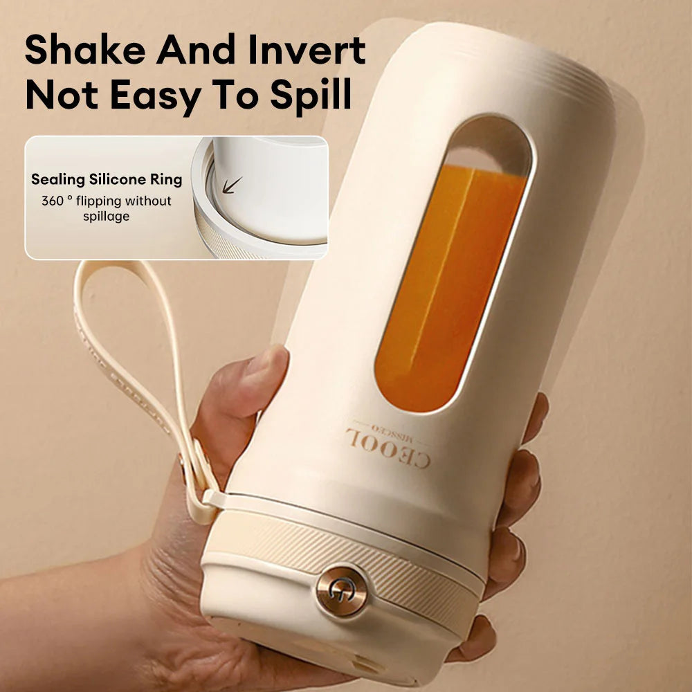 cette tasse rechargeable de 350ml vous permet de créer des boissons saines et délicieuses en quelques secondes. Idéal pour les voyages et les pique-niques