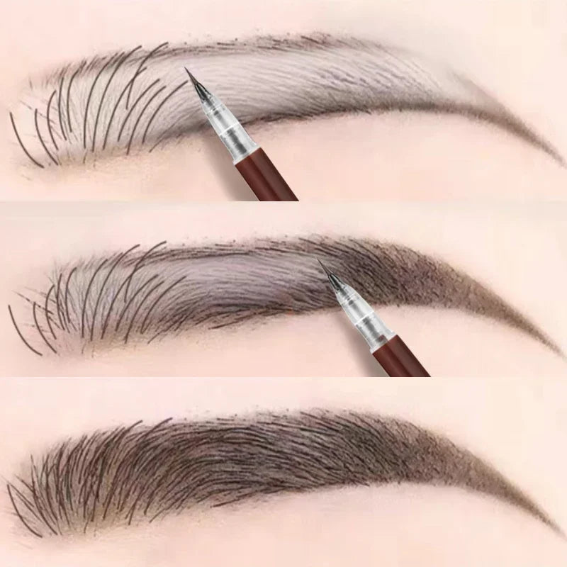 Ultra-fine Eyebrow Pencil Outline Shadow Lying Silkworm Eyeliner Waterproof Non-smudge Lasting Colourfast Liquid Eyebrow Pencil