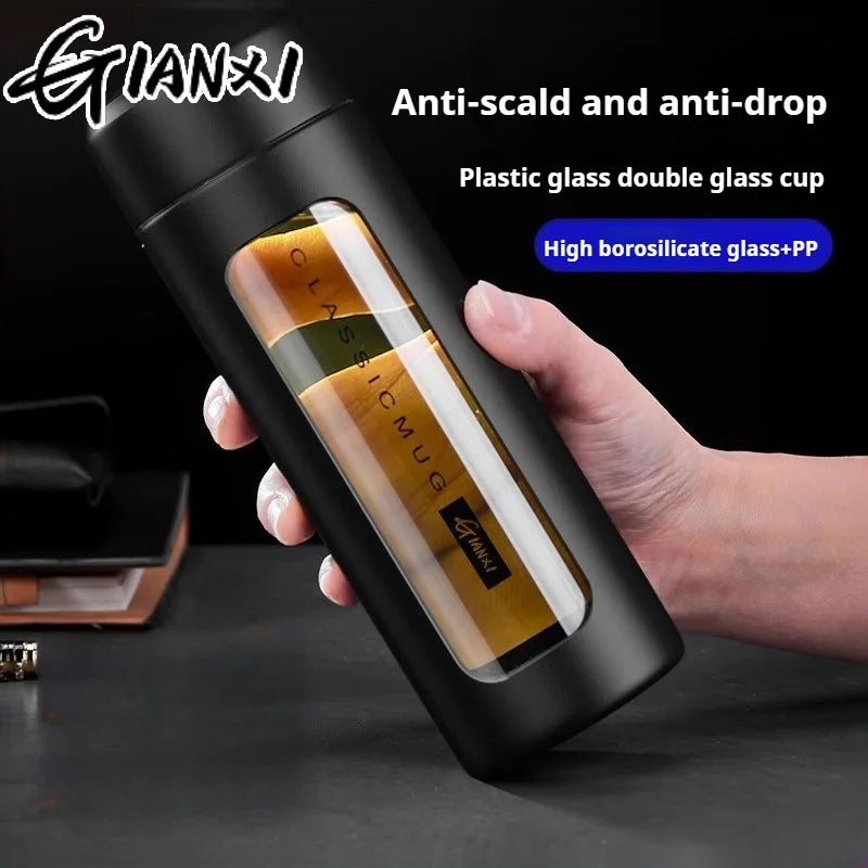 đ” GIANXI Office â Tasse Ă ThĂ© 380 ml avec Filtre SĂ©parateur
Tasse Portable Résistante à Haute Température.