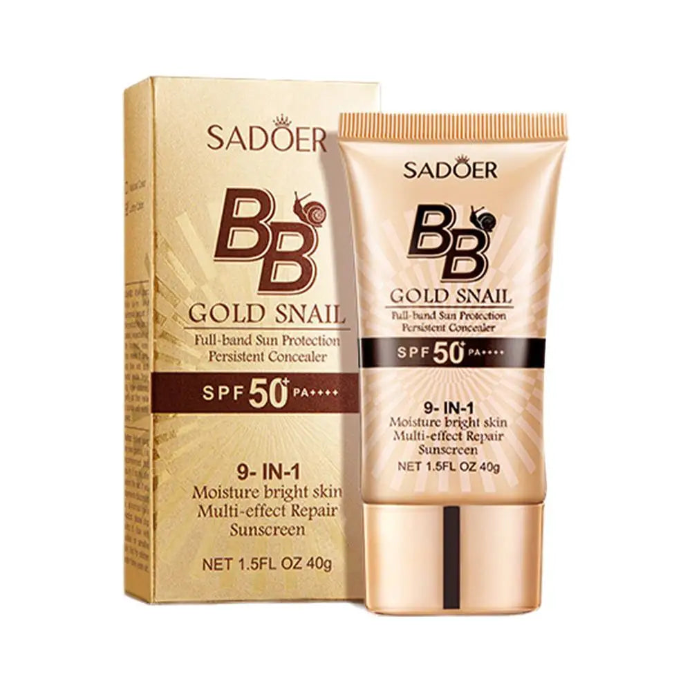 Fond de teint liquide BB crème mat SADOER, non gras, waterproof.