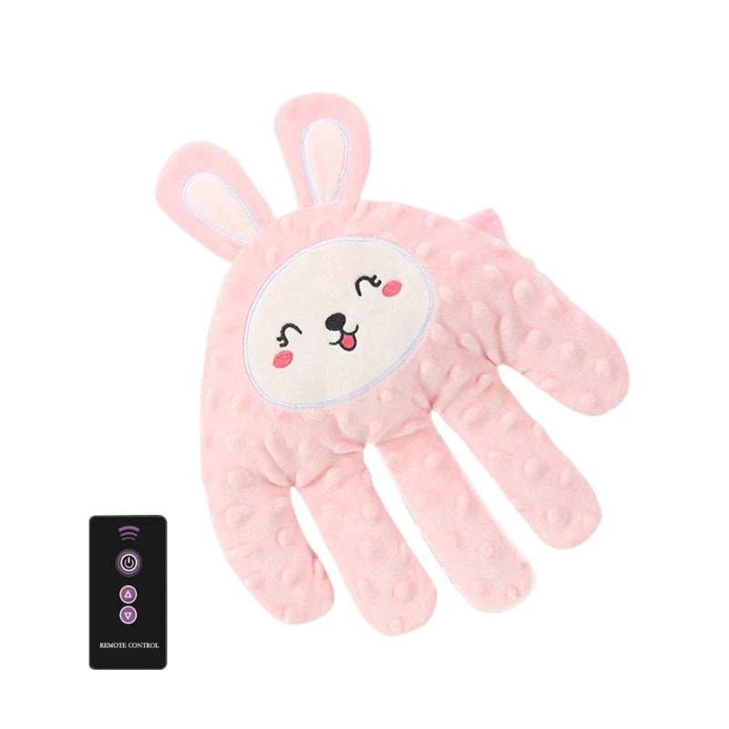 Calming Hand Pillow for Toddler Remote Controlled Sleep Aid with Gentle Vibrations, Soft Comfortable Soothing Pillow