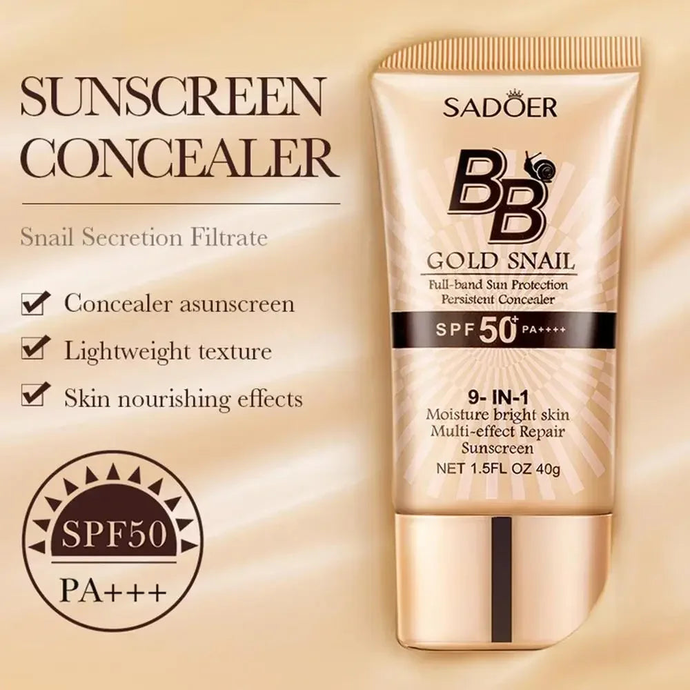 Fond de teint liquide BB crème mat anti-sébum, waterproof, longue tenue.