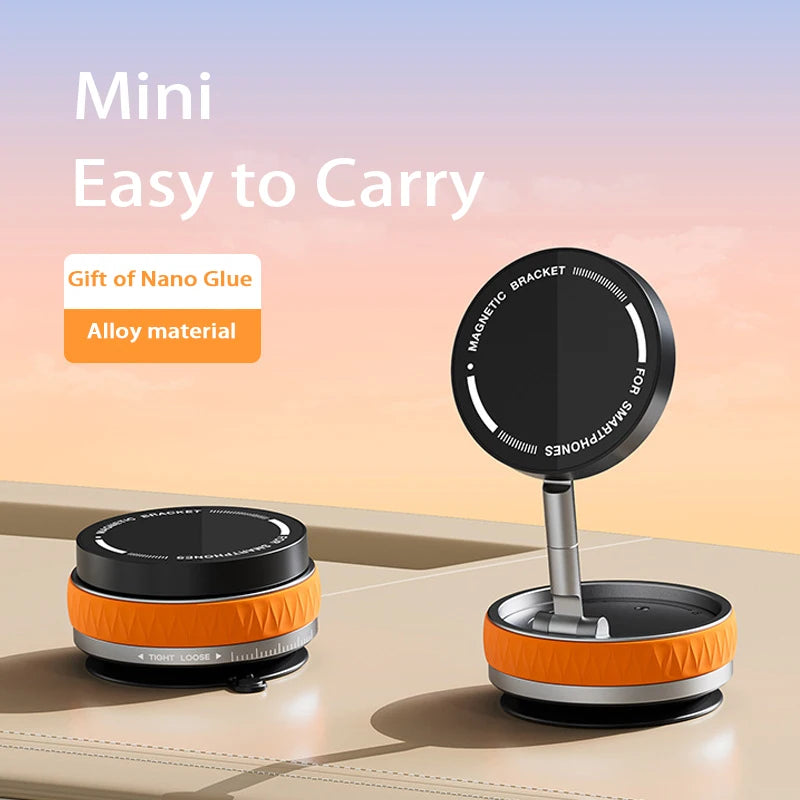 Support de téléphone magnétique universel à ventouse sous vide à 360° pour iPhone Xiaomi Support pliant Multi-Scenario Support d'appareil mobile