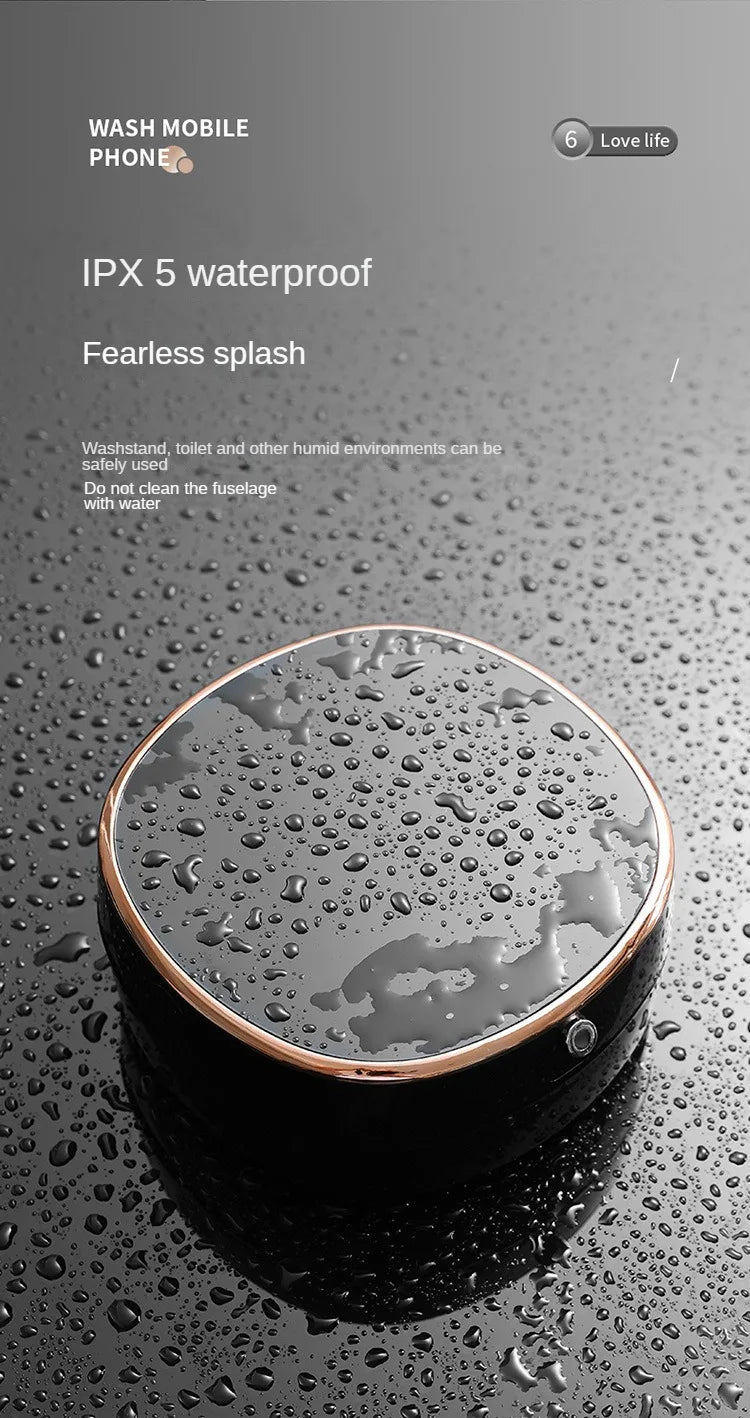 Distributeur de savon liquide à capteur de lavage à main à induction automatique sans contact avec capteur infrarouge avec affichage numérique de la température