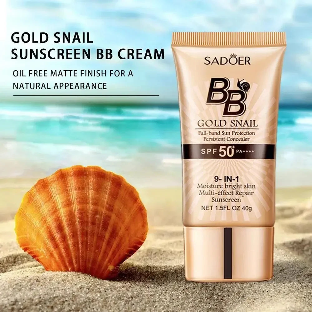 Fond de teint liquide BB crème mat anti-sébum, waterproof, longue tenue.