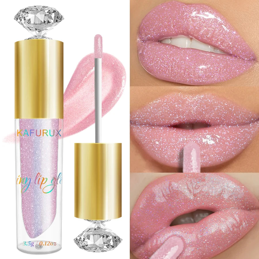 Brillant à Lèvres Hydratant – Collection 9 Couleurs Diamant Chatoyant
