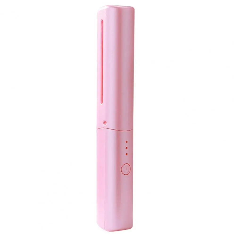 Lisseur compact pour usage domestique Peigne à lisser sans fil portable pour usage de salon de voyage Réglable pour bouclé