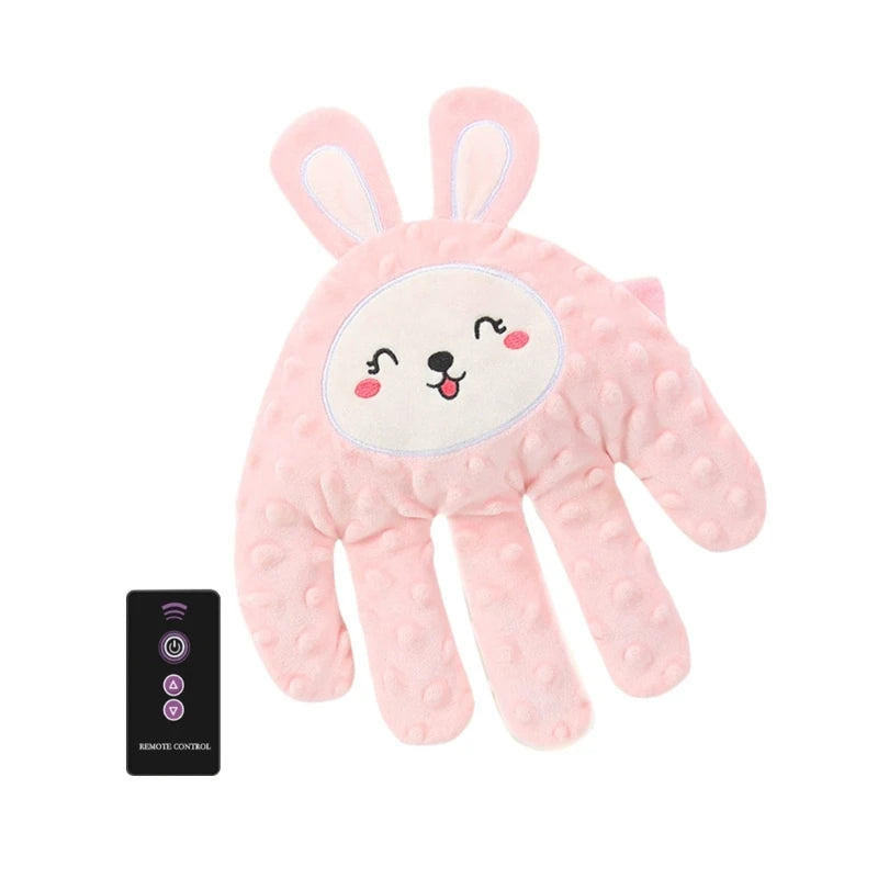 Calming Hand Pillow for Toddler Remote Controlled Sleep Aid with Gentle Vibrations, Soft Comfortable Soothing Pillow