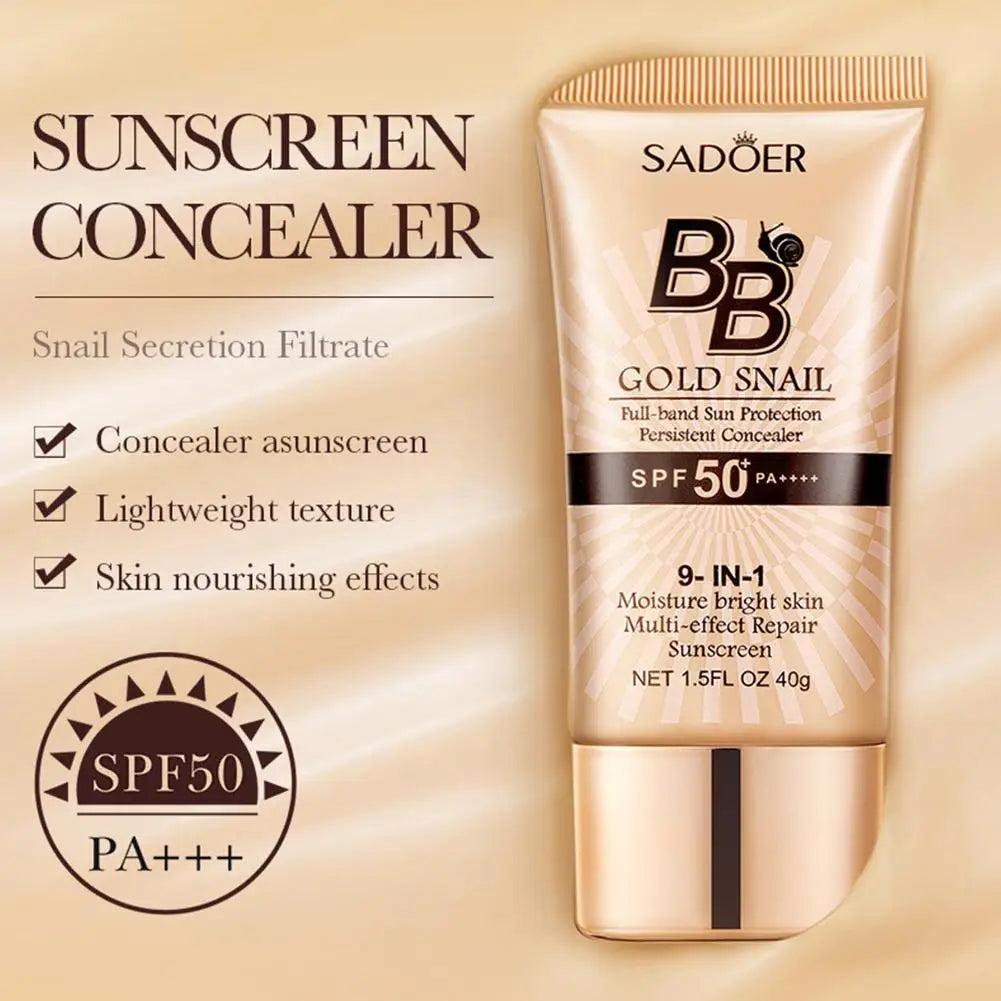 Fond de teint liquide BB crème mat SADOER, non gras, waterproof.