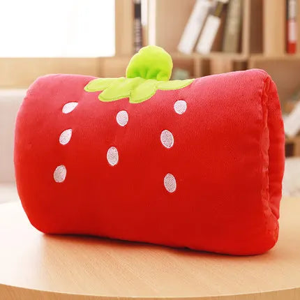 Coussin mignons pour enfants Jouets en peluche de dessin animé d'hiver Chauffe-main, non électrique