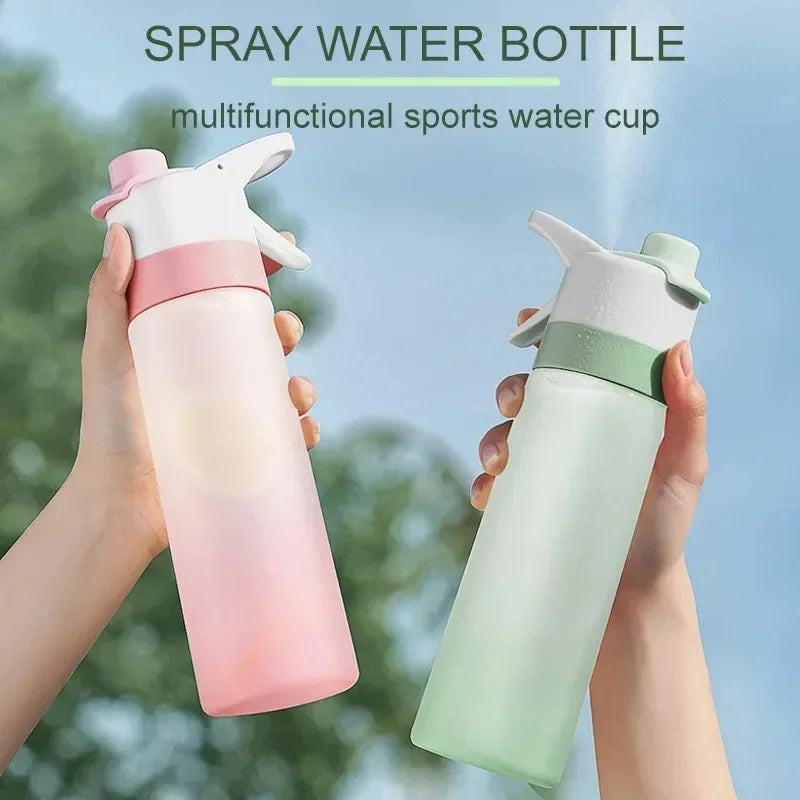 Bouteille d'eau en spray de 700 ml Bouteille d'eau de sport portable pour filles Gym Fitness Drinking Drinkware Randonnée Riding Bouteille d'eau