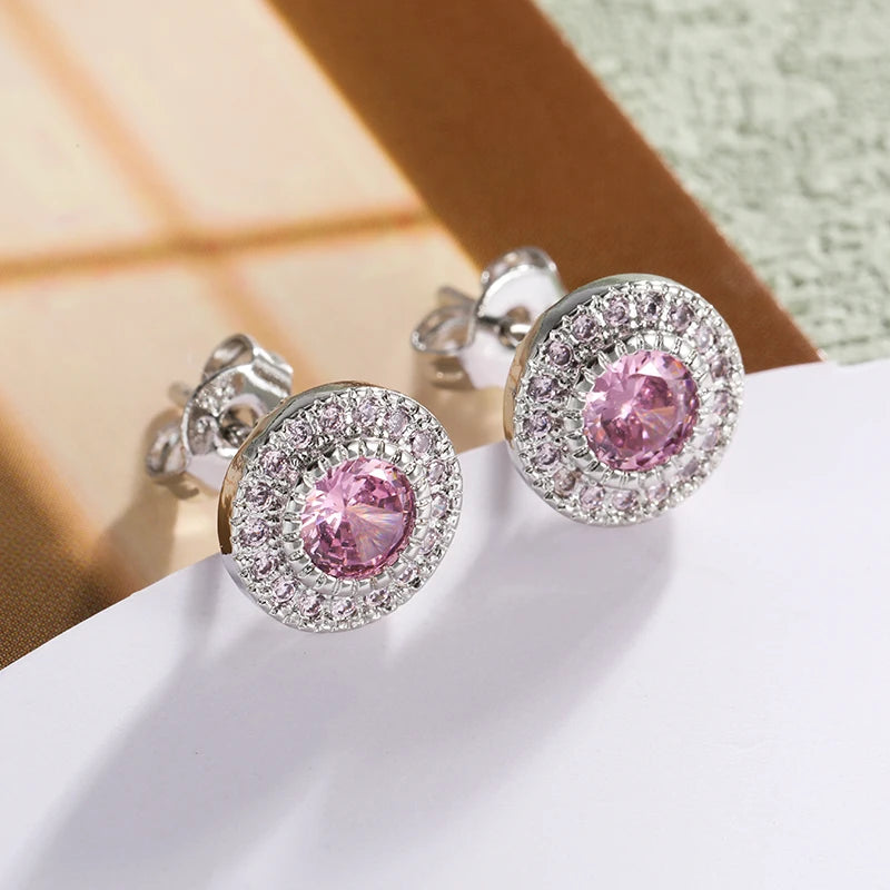Boucles d'oreilles amincissantes d'acupression, perte de poids délicates pour femmes, boucles d'oreilles lymphatiques polyvalents en zircone cubique