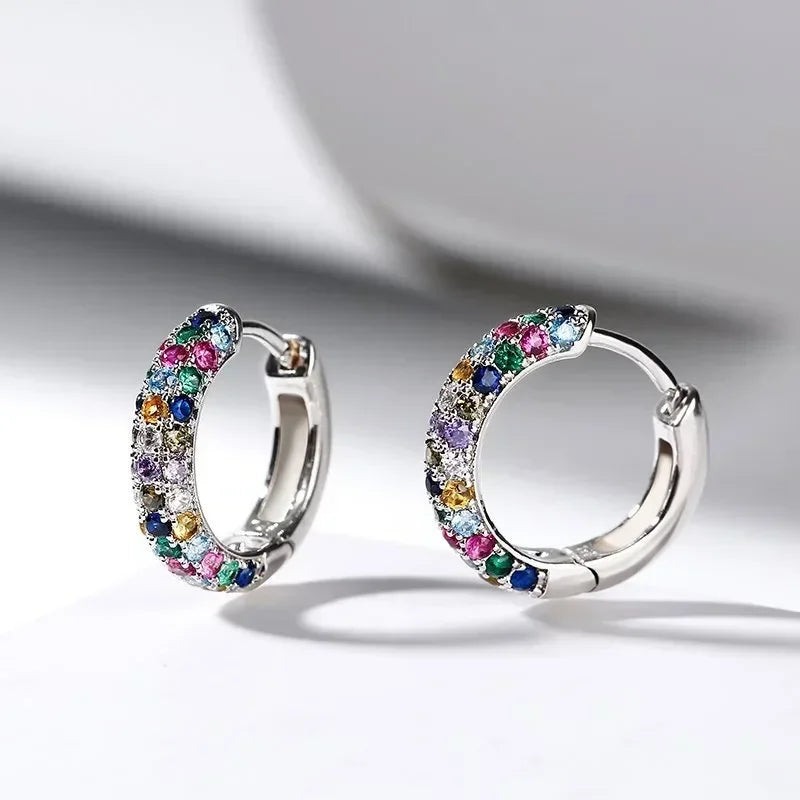 Boucles d'Oreilles en Cristal Drainage Lymphatique