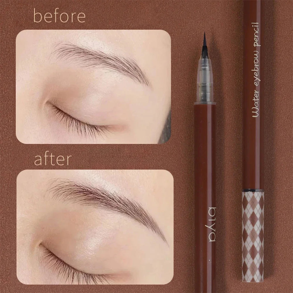 Ultra-fine Eyebrow Pencil Outline Shadow Lying Silkworm Eyeliner Waterproof Non-smudge Lasting Colourfast Liquid Eyebrow Pencil