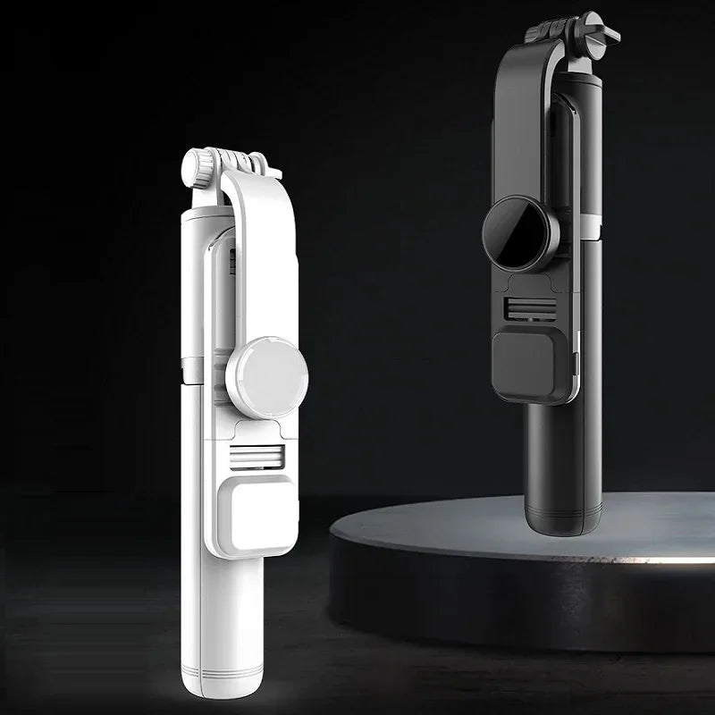 Xiaomi Mijia Selfie Stick 1045mm sans fil Bluetooth LED Fill Light Trépied étendu avec obturateur à distance pour téléphone portable Android IOS