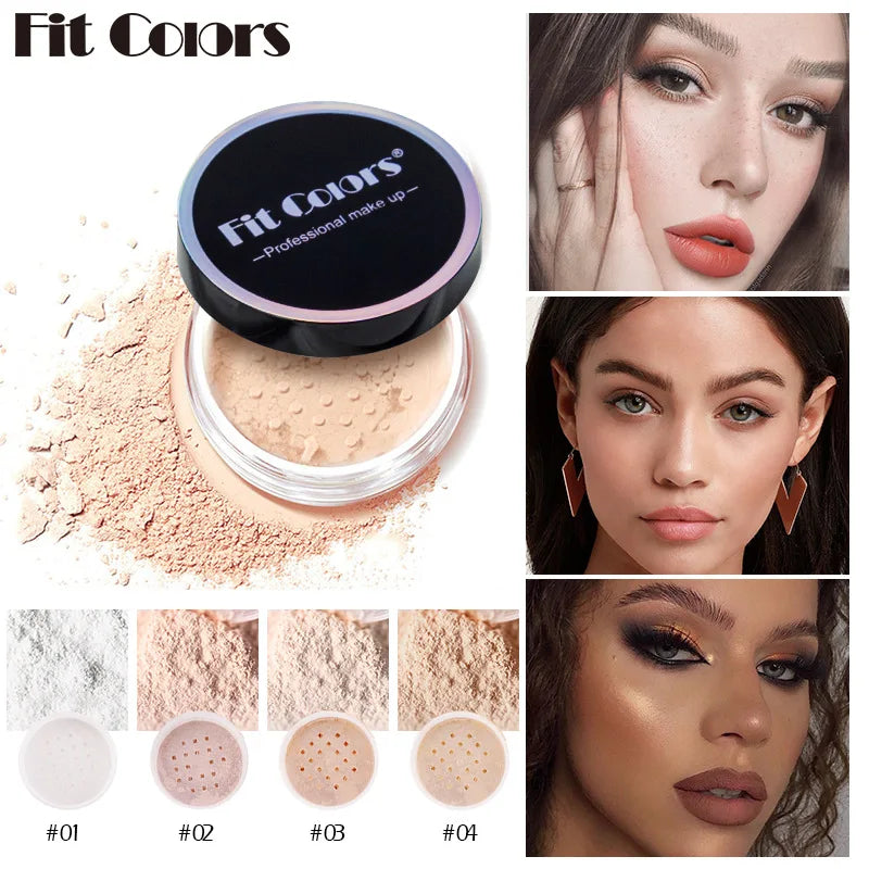 Fit Colors Concealer Smoothing Powder Poudre de maquillage imperméable et résistant