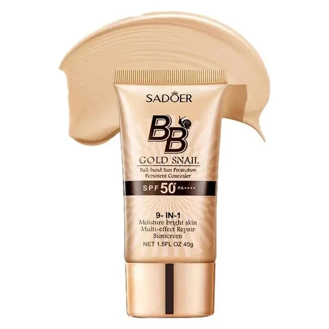 Fond de teint liquide BB crème mat anti-sébum, waterproof, longue tenue.