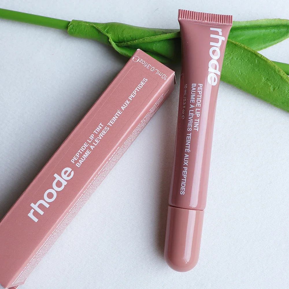 Rhode Peppermint Essence Lipstick Phone Case for IPhone 15 14 13 Pro Max Long Moisturizing Nourishing Silicone Cover Wholesale
