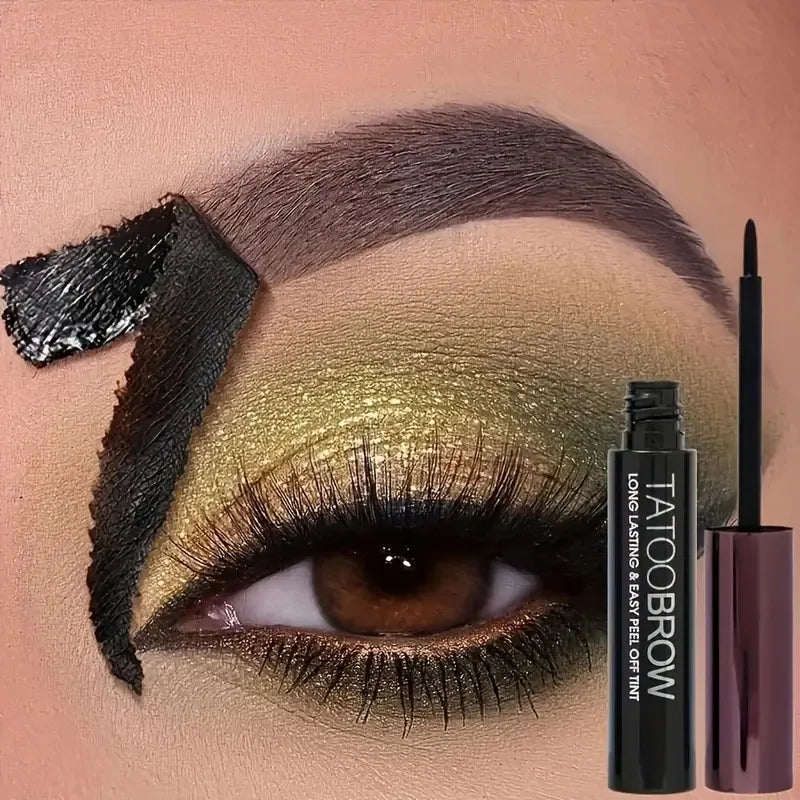Gel-crème longue tenue Tattoo Brow pour sourcils – Waterproof, résistant, facile à décoller, teinte impeccable