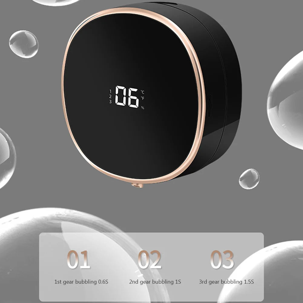 Distributeur de savon automatique murale Capteur infrarouge Portable étanche pour les restaurants et la maison