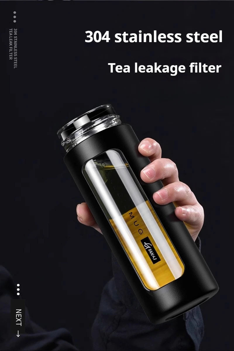 đ” GIANXI Office â Tasse Ă ThĂ© 380 ml avec Filtre SĂ©parateur
Tasse Portable Résistante à Haute Température.