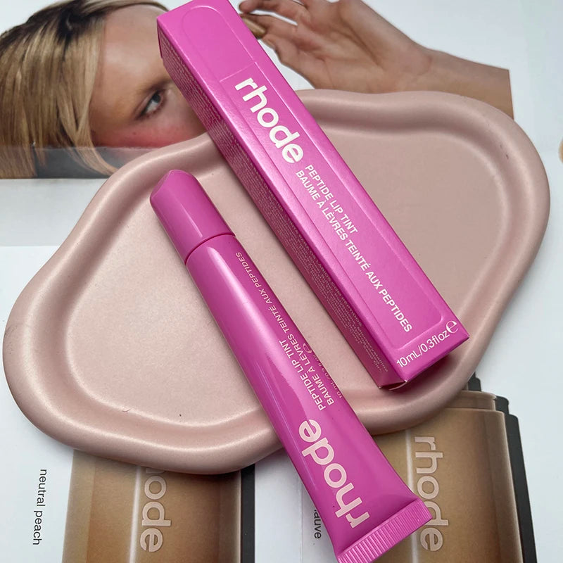 RHODE Maquillage Joues Blush, Stick Brillant à Lèvres Étui de Téléphone pour iPhone.