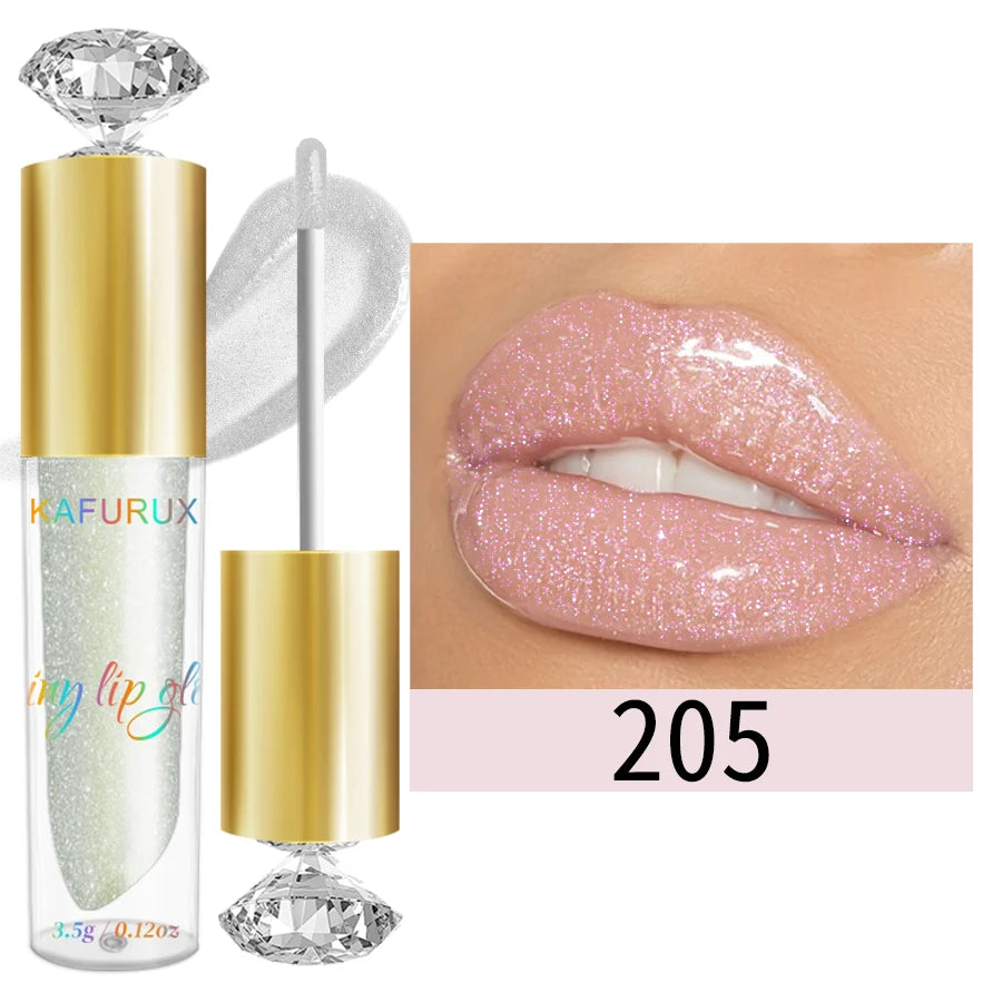 Brillant à Lèvres Hydratant – Collection 9 Couleurs Diamant Chatoyant