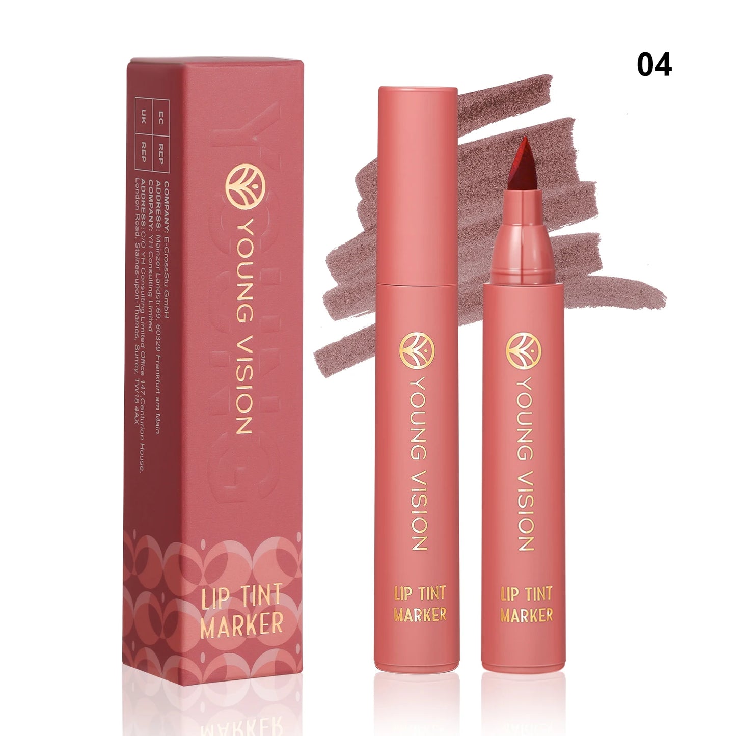 Stylo à Lèvres Précis – 6 Couleurs Intenses | Mat & Longue Tenue
