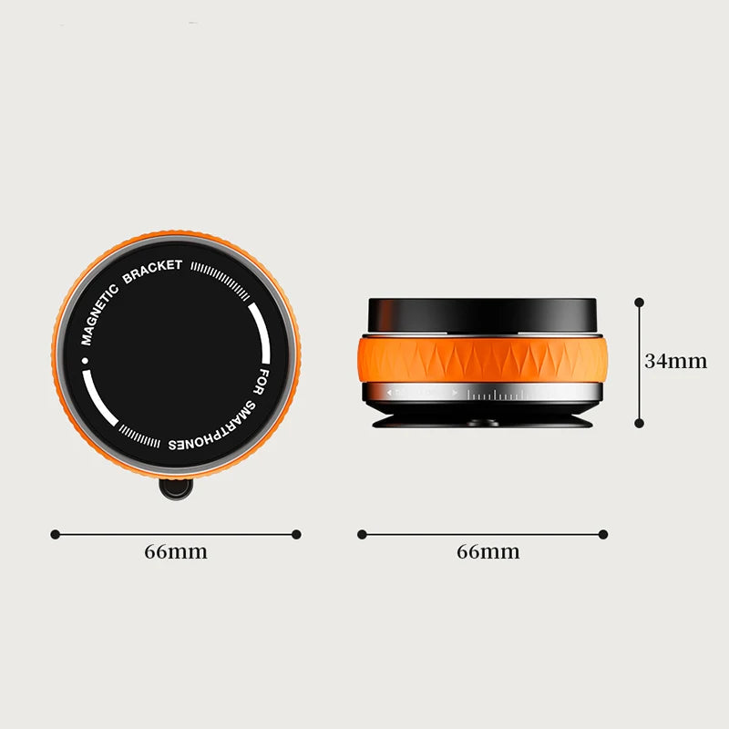 Support de téléphone magnétique universel à ventouse sous vide à 360° pour iPhone Xiaomi Support pliant Multi-Scenario Support d'appareil mobile