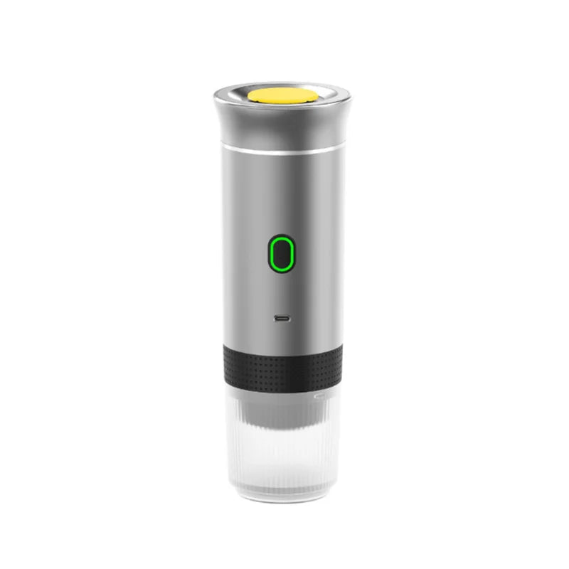WiReless Machine à café expresso portable électrique pour voiture et maison Machine à café de camping 3-en-1 Capsule Powder Machine à café de voyage