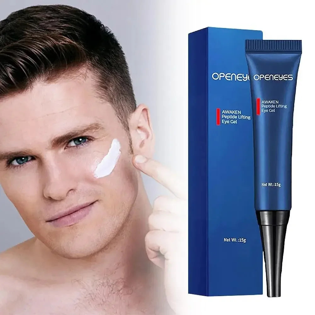 Gel Contour des Yeux Homme – Hydratant & Rafraîchissant à l’Acide Hyaluronique