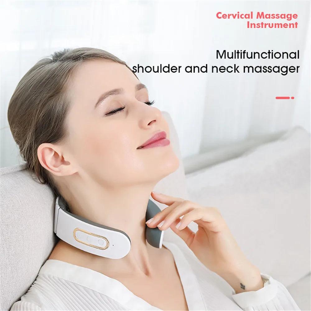 Masseur Électrique à Impulsions – 6 Modes & 9 Niveaux de Puissance