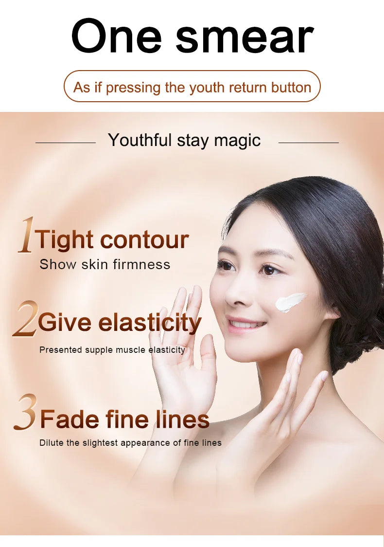 Fonce Korea – Crème Anti-Âge Visage 50g | Hydratante & Raffermissante Jour/Nuit