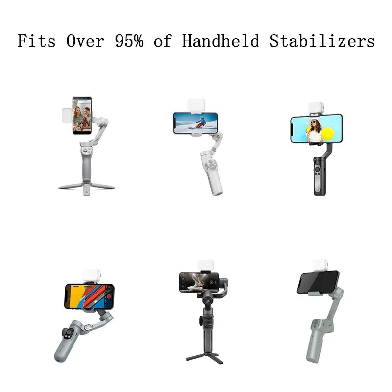 RGB magnétique pour les stabilisateurs de Grimbal La lumière LED portable Gimbal Stabilizer