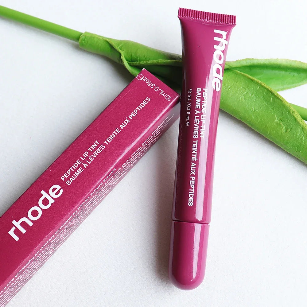 Rhode Peppermint Essence Lipstick Phone Case for IPhone 15 14 13 Pro Max Long Moisturizing Nourishing Silicone Cover Wholesale