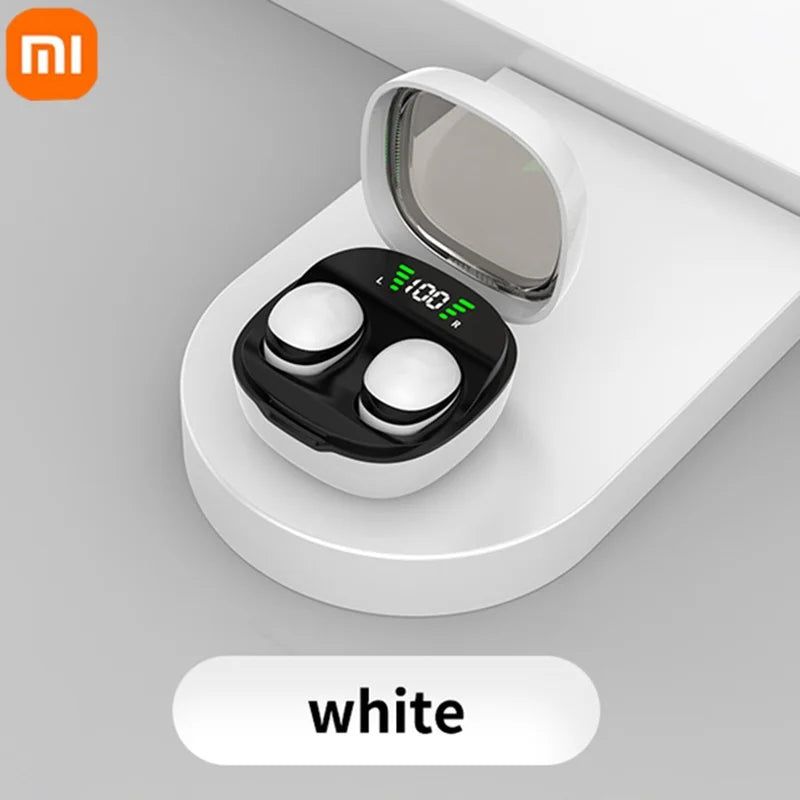 Xiaomi Mini sans fil Bluetooth 5.3 Casque Petits écouteurs Sommeil Travail Musique Sports Invisible HD HIFI Basse Qualité sonore Écouteurs