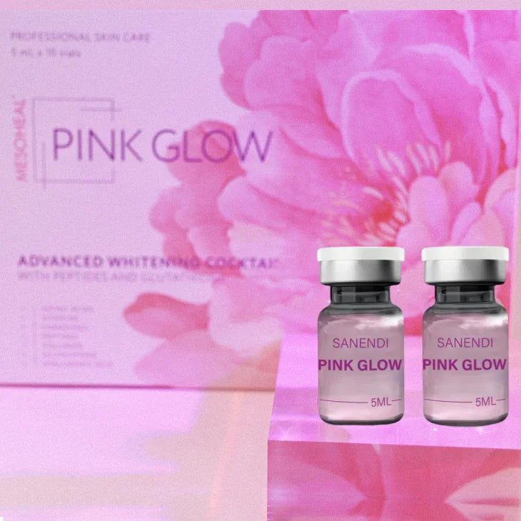 Sanendi New 2025 Pink Glow Home Care PDRN Pink Peptide Dr.Pen ampoules de 5 ml