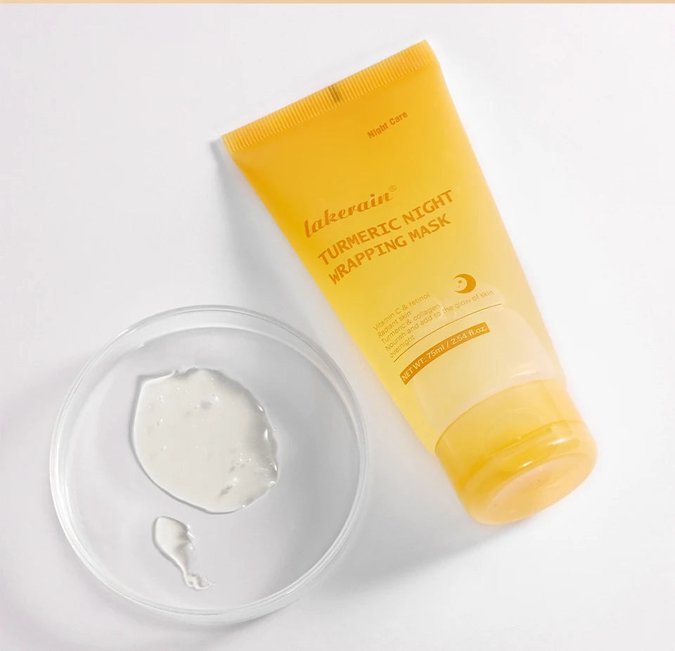 Crème de collagène Masque facial de nuit au collagène hydrolysé.